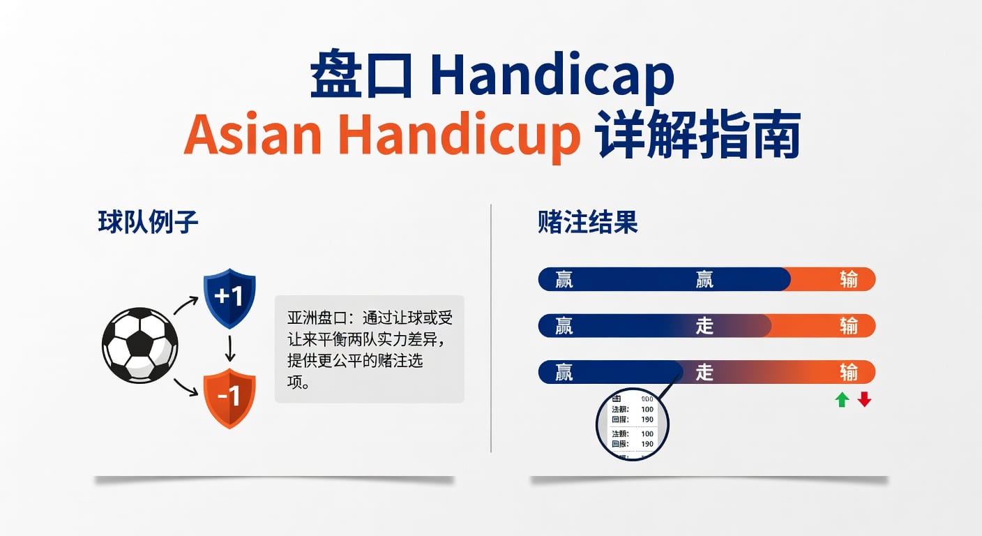 盘口 handicap asian handicap 2026世界杯投注策略
