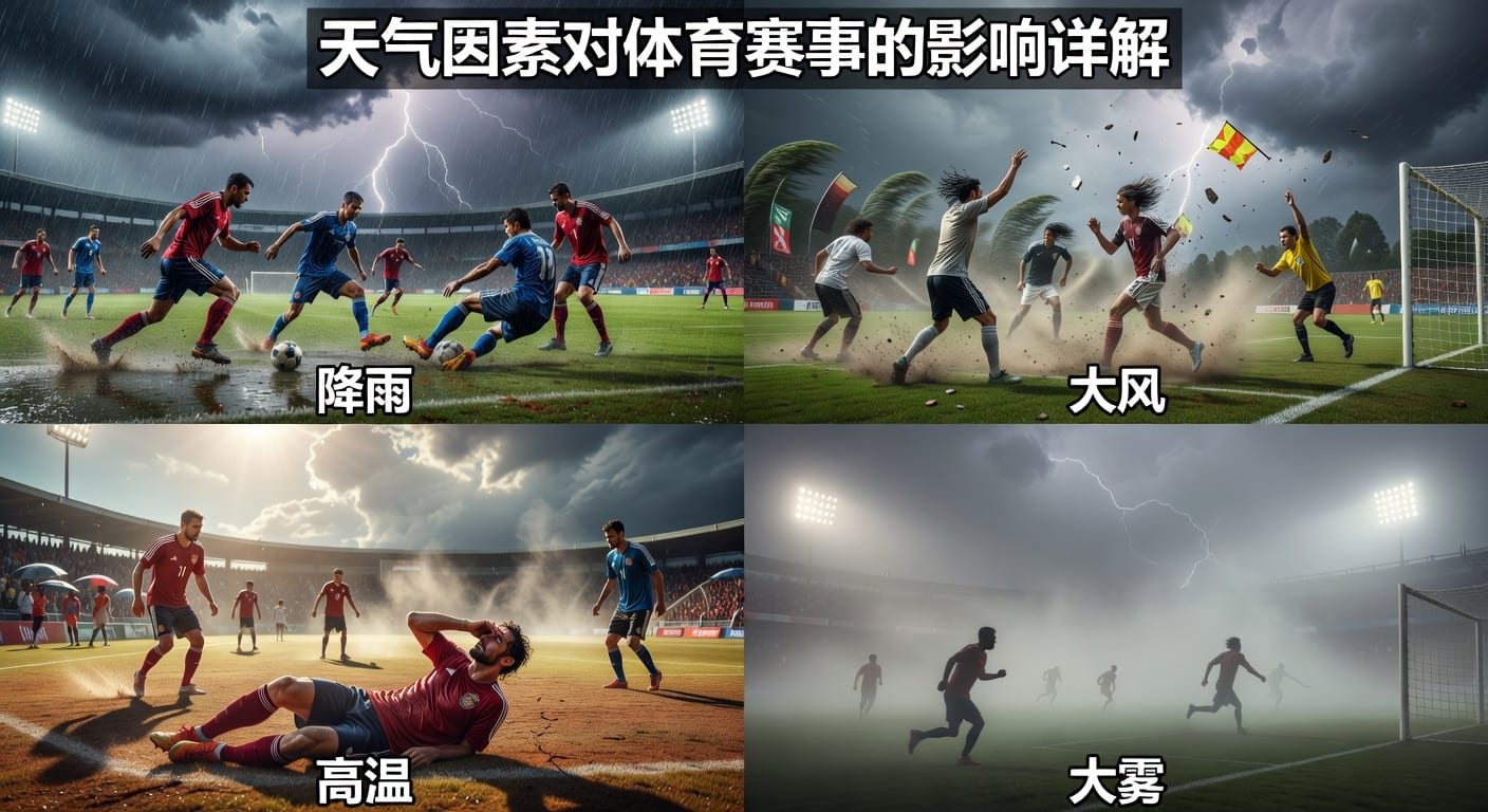 2026年世界杯投注：天气因素如何影响比赛结果与博彩策略