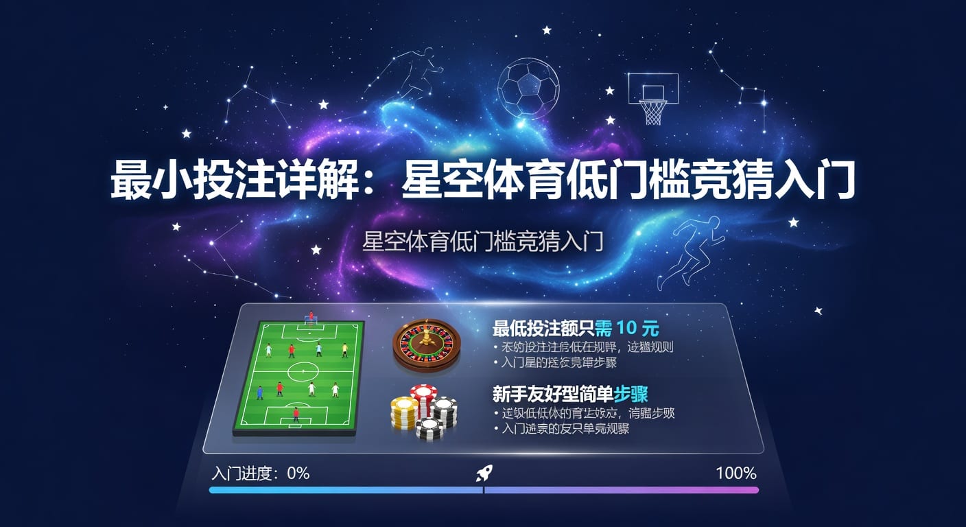 最小投注：体育博彩策略与风控解析 (2026)