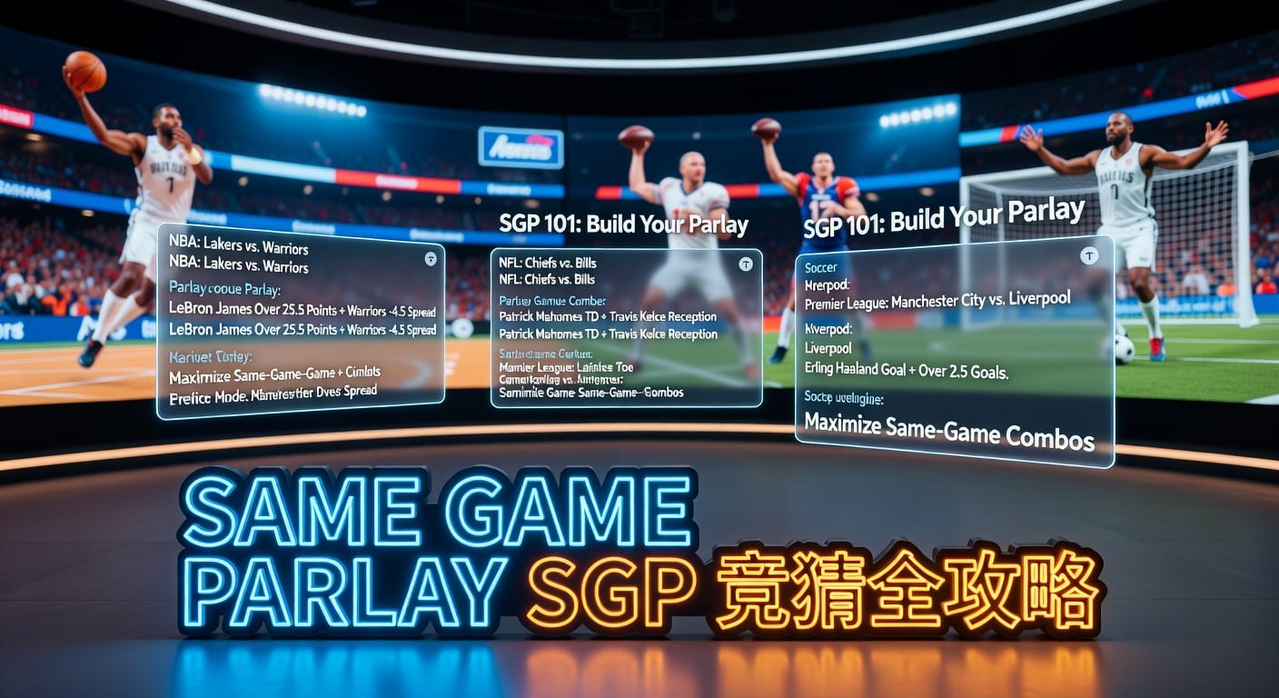 Same Game Parlay (SGP) 深度解析：体育博彩新玩法指南