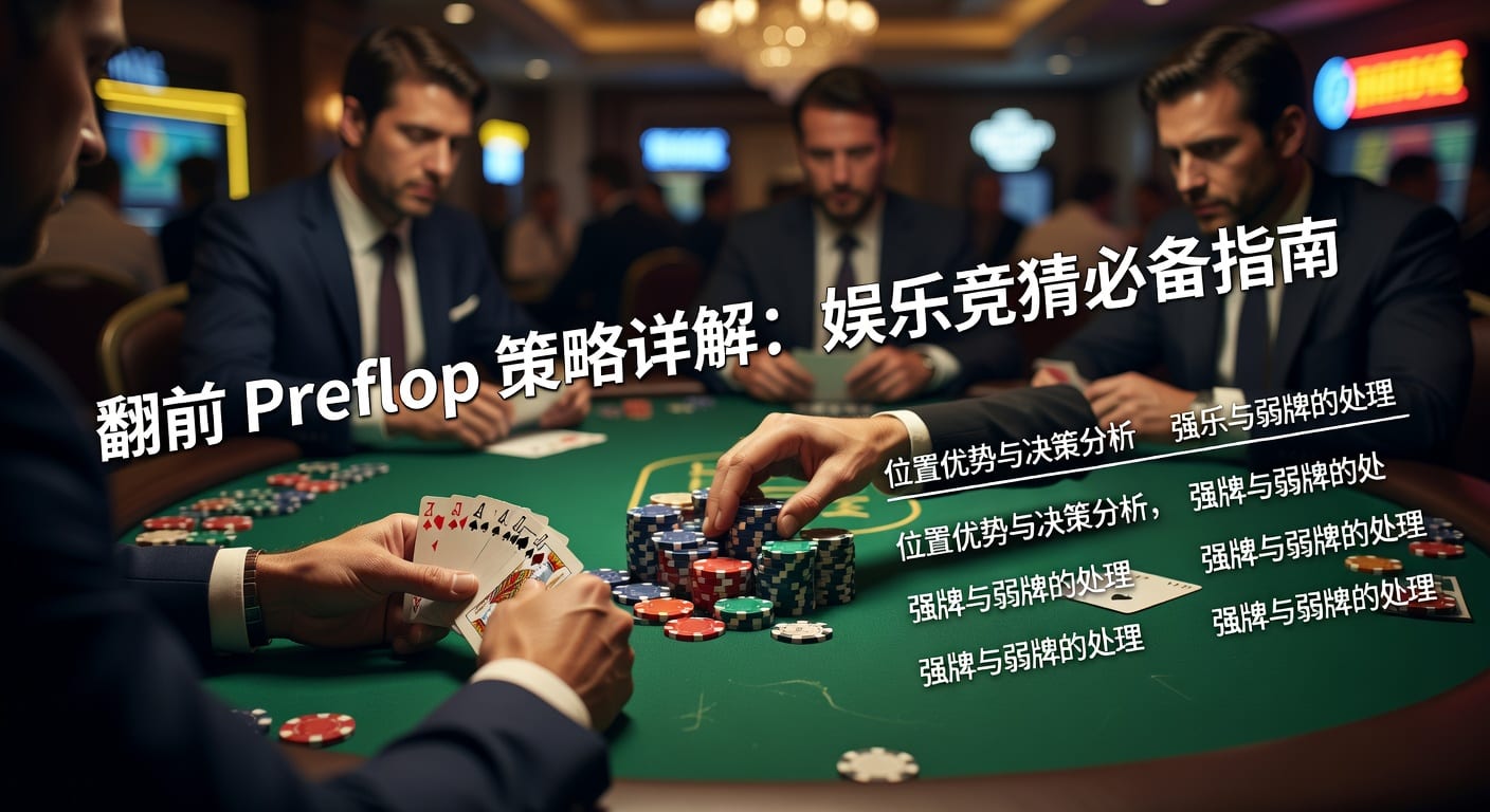 翻前 preflop：2026年起手策略与决策思路