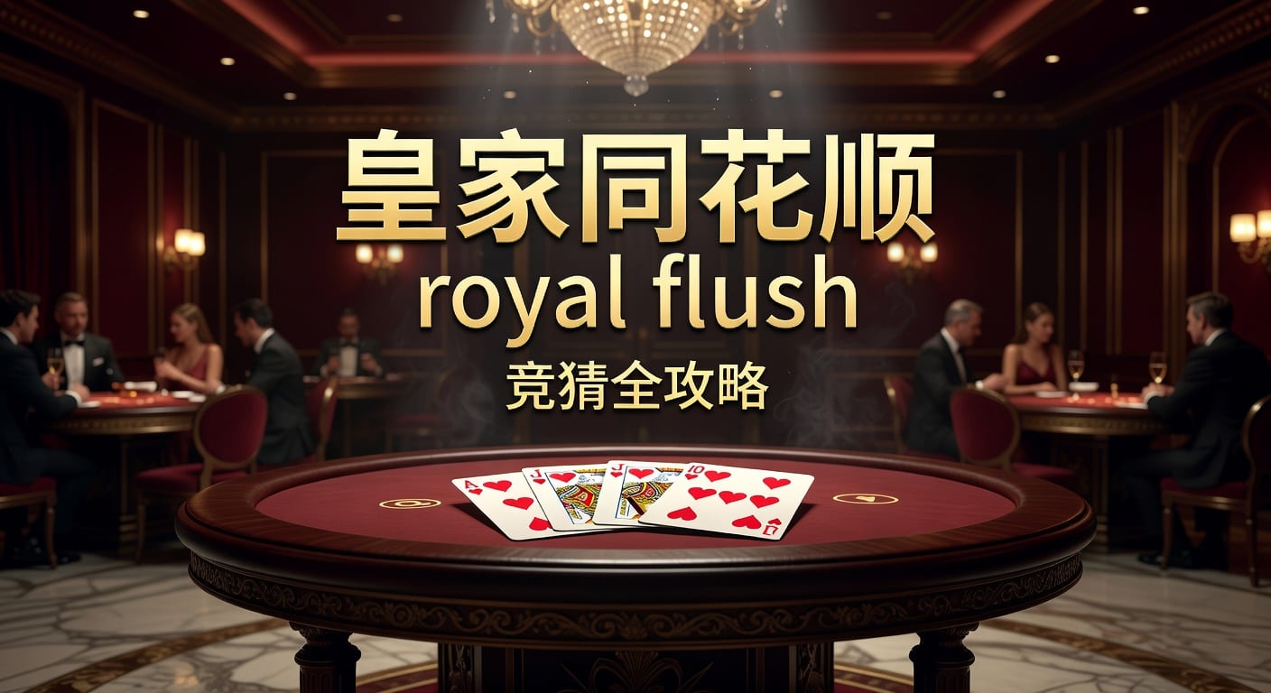 皇家同花顺 royal flush：牌型认知与实战判断