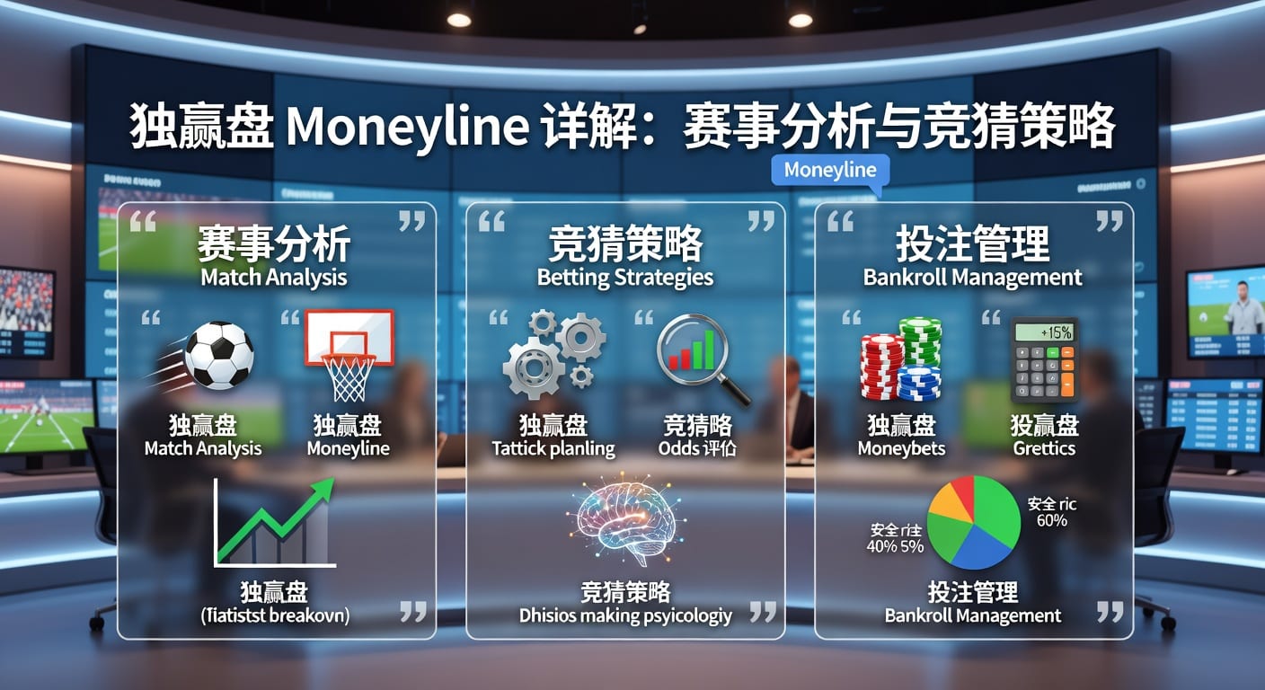 独赢盘 moneyline：实战理解与判断